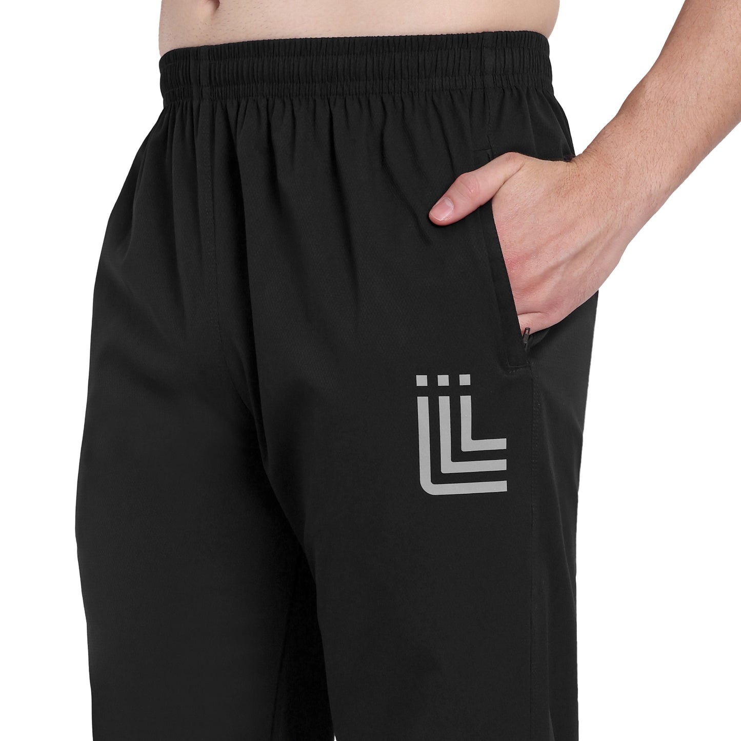Black All Day Track Pant For Men