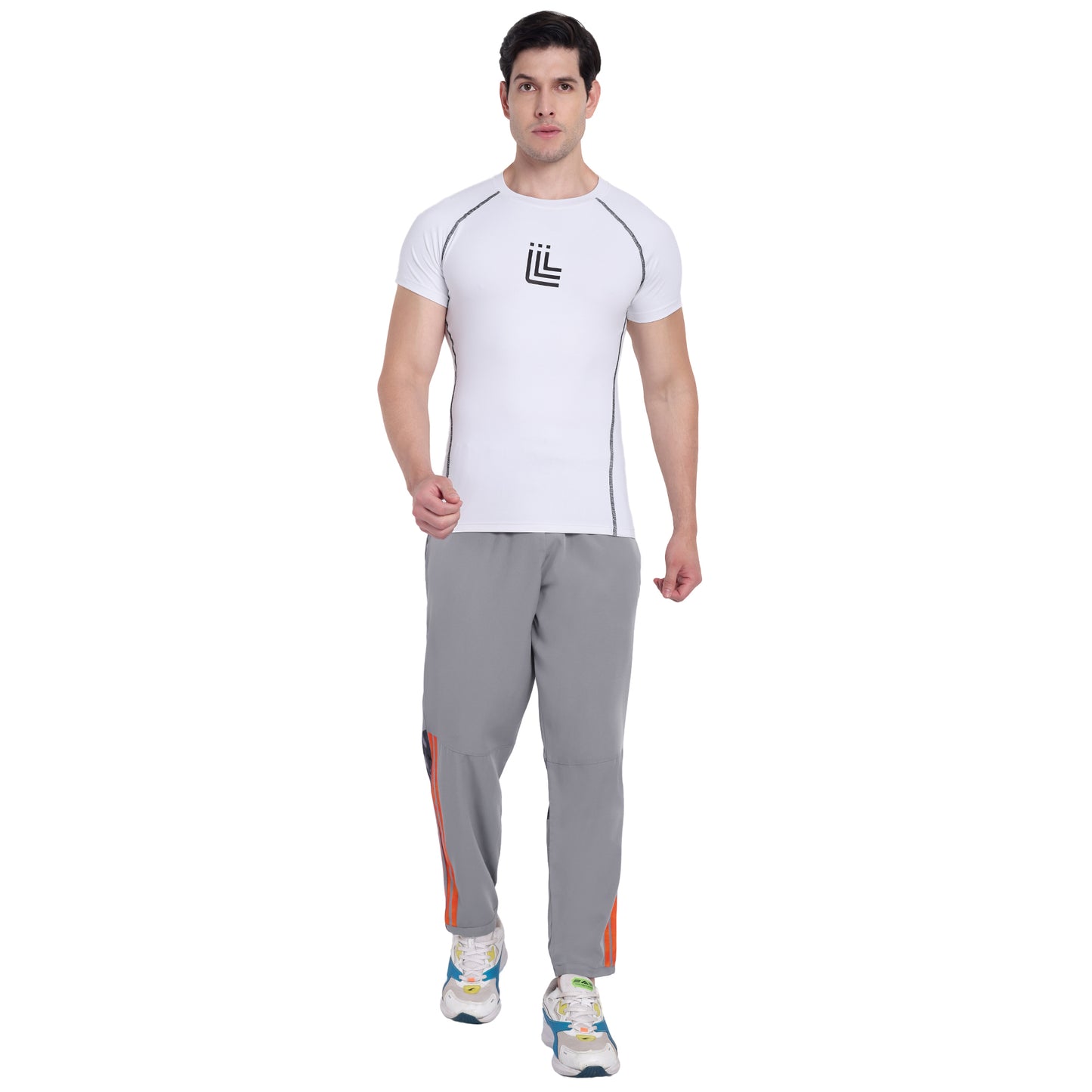 Gym & Sports Track Pant Light Grey For Men
