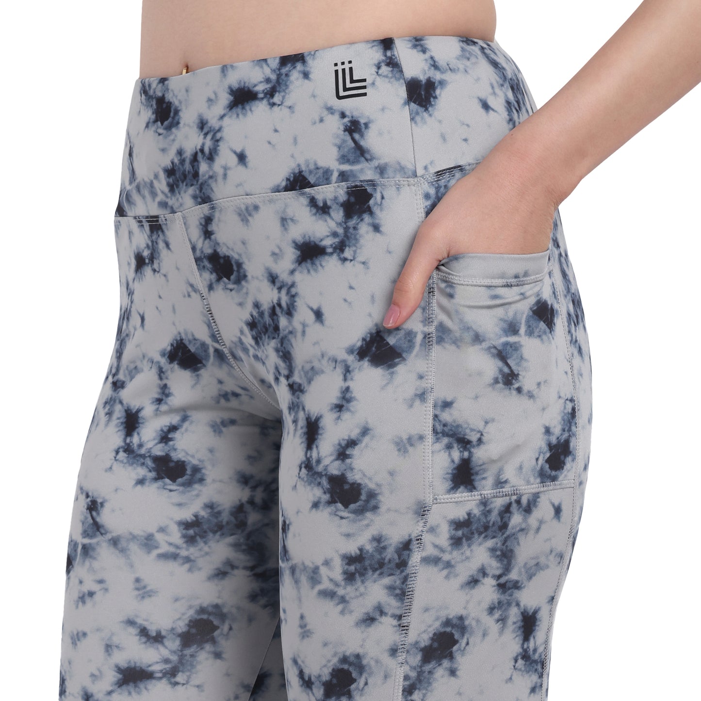 Marble Shade Printed Gym Leggings