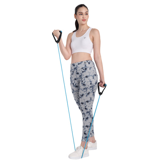 Marble Shade Printed Gym Leggings