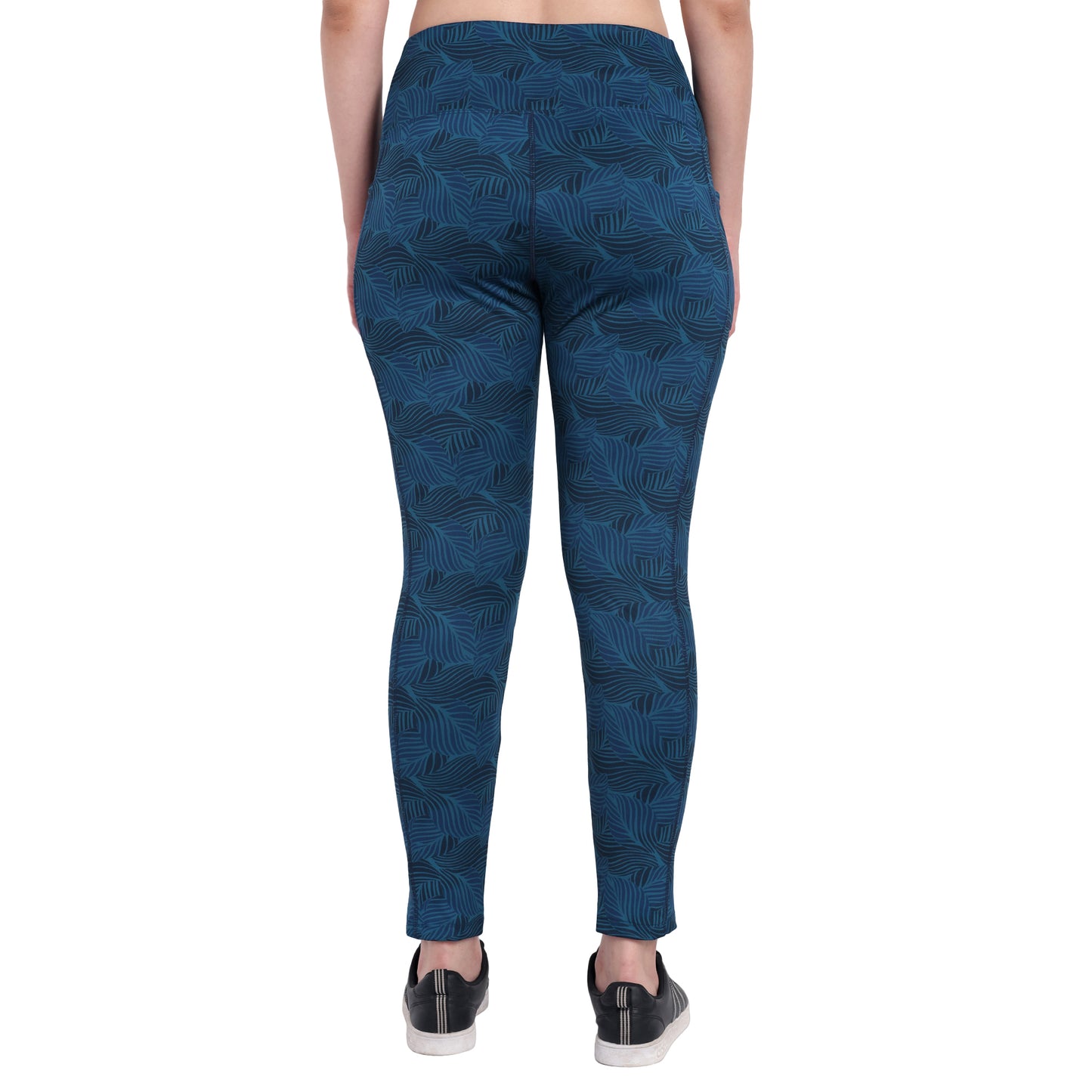 Women Dark Blue Leggings for Gym