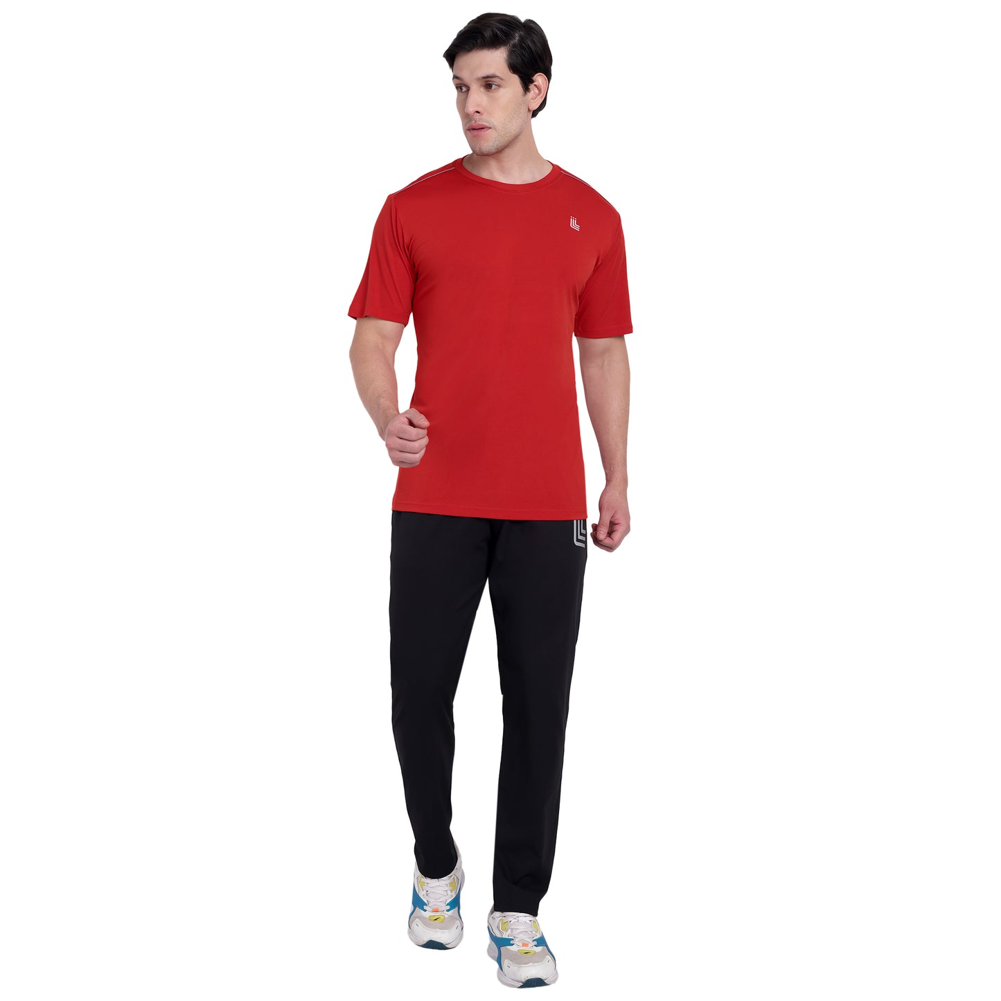 Red Rapid Dry Training T-Shirt for Men