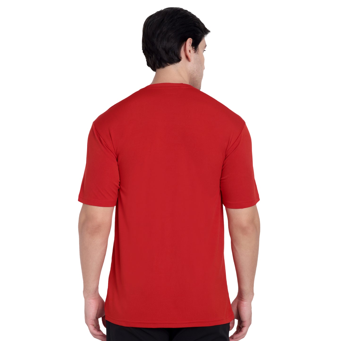 Red Rapid Dry Training T-Shirt for Men