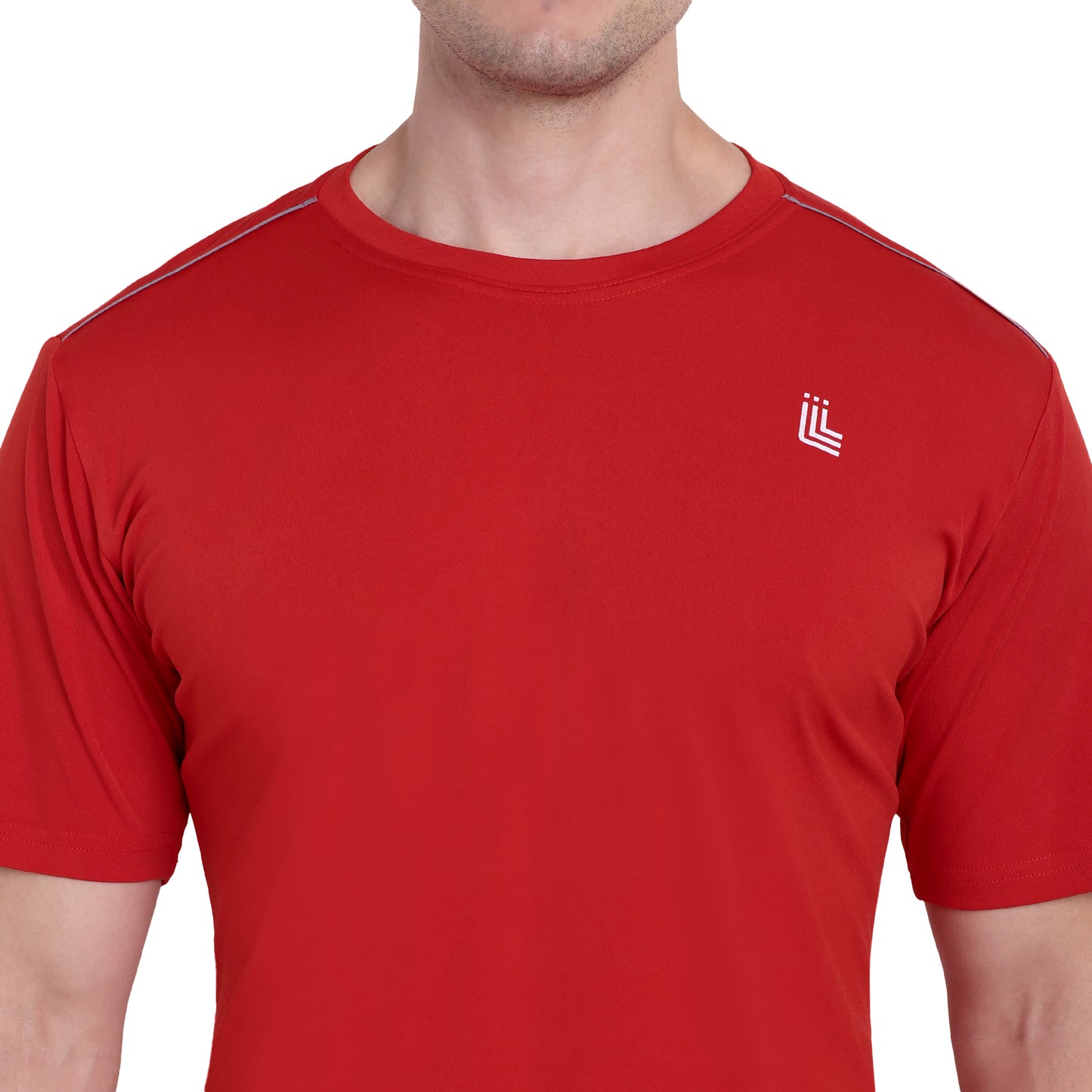 Red Rapid Dry Training T-Shirt for Men