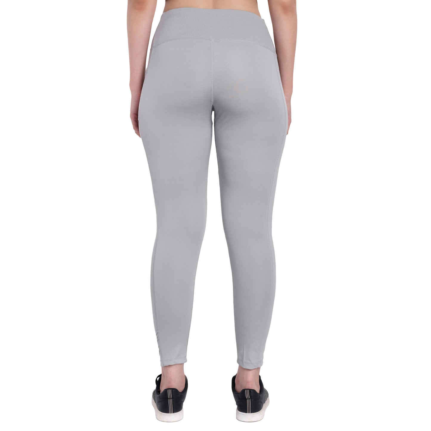 Women Gym Leggings Light Grey