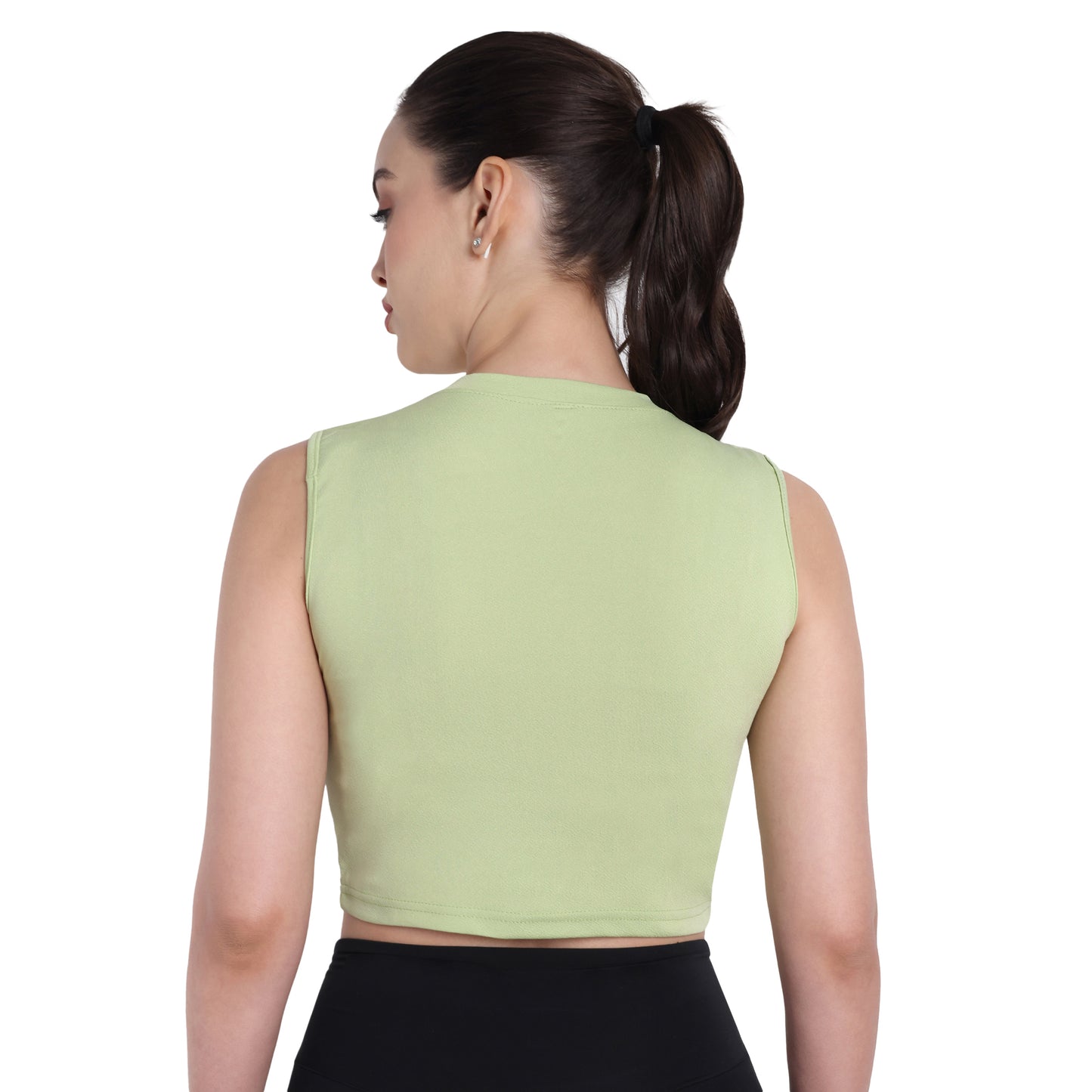 Lime Green Gym Tank Top For Women