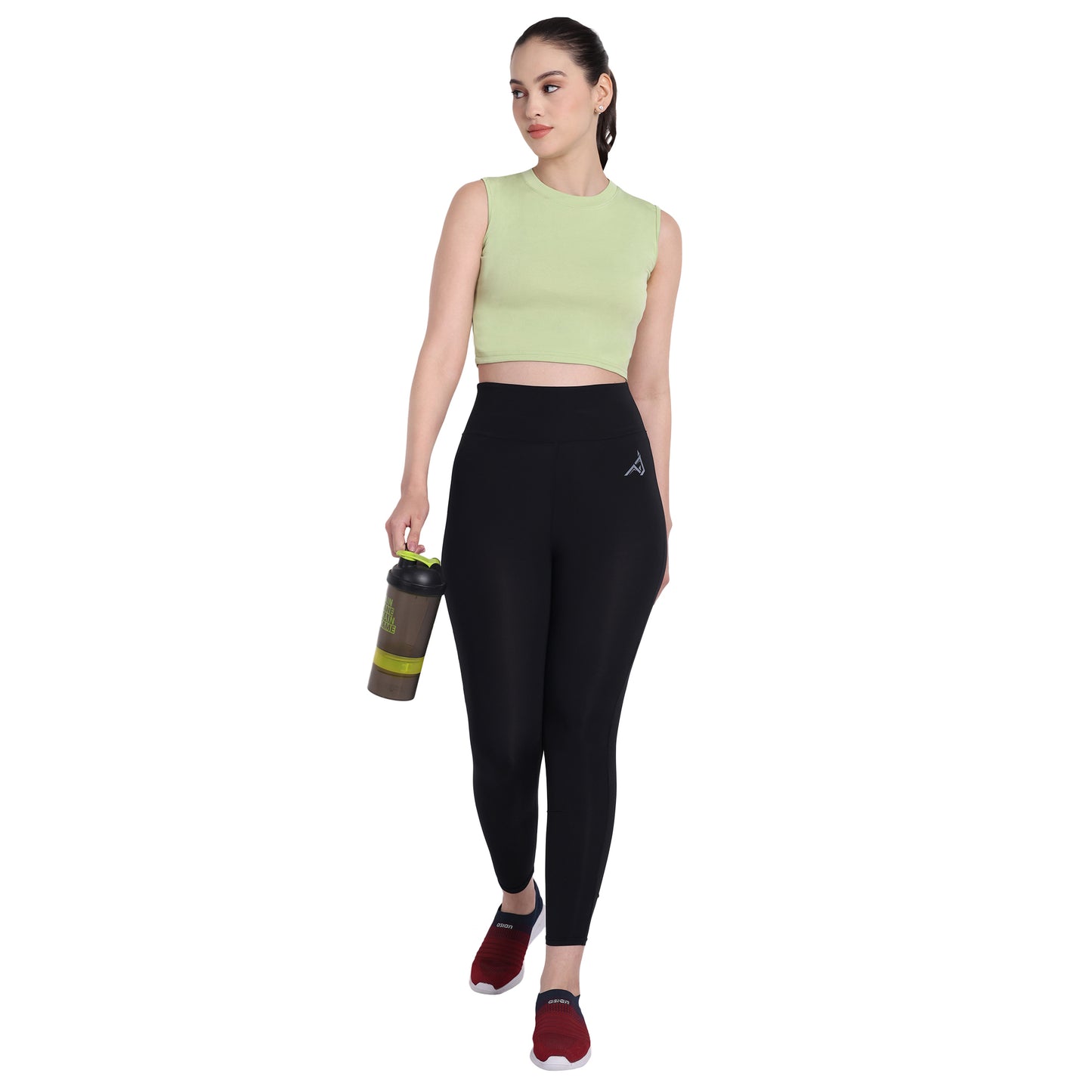 Lime Green Gym Tank Top For Women
