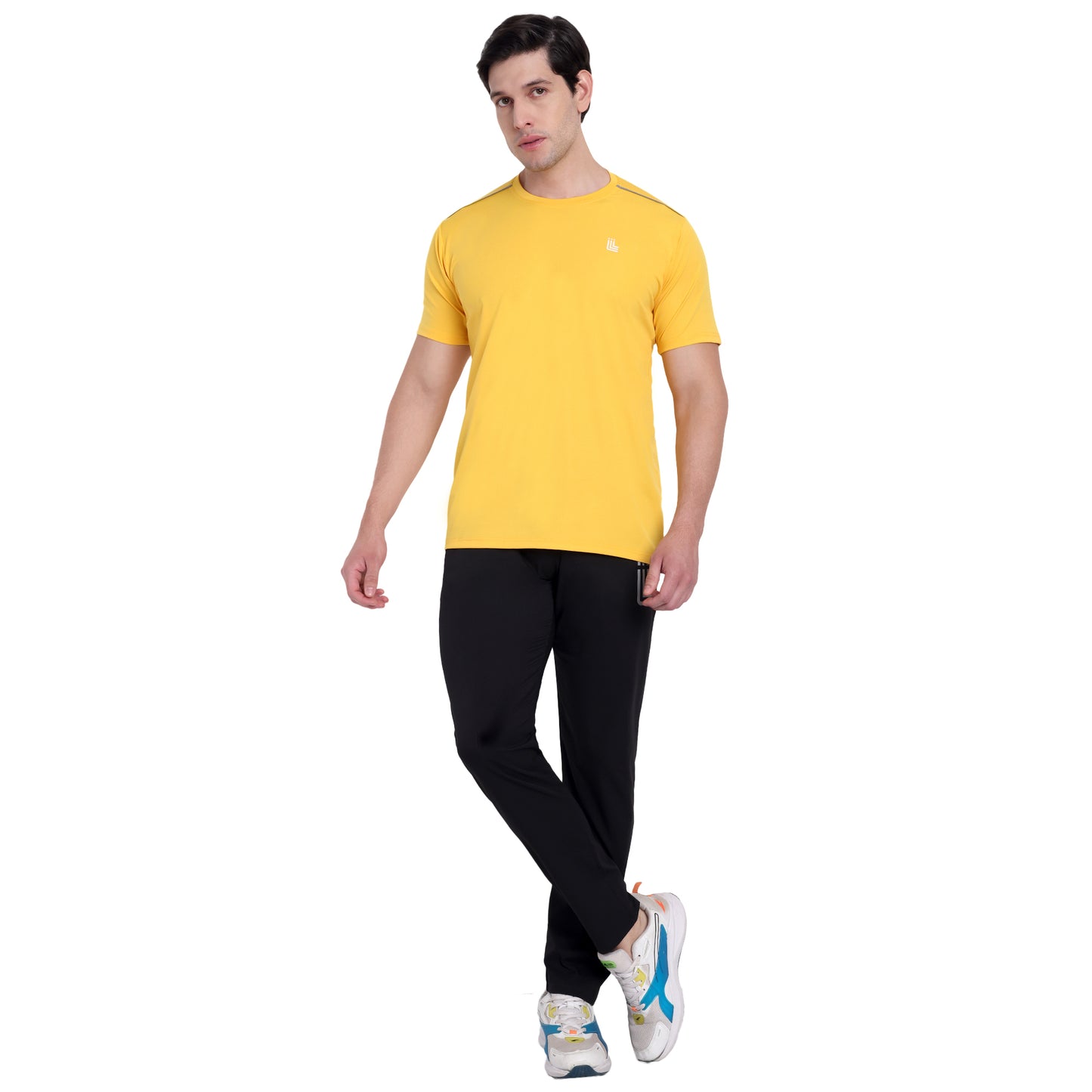 Yellow Gym T-Shirt for Men