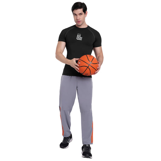 Black Compression T-shirt For Men