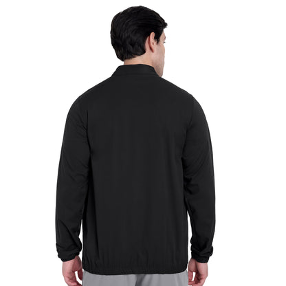 Black Light Weight Training or Gym Jacket For Men