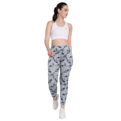 Marble Shade Printed Gym Leggings