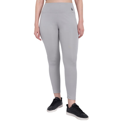 Women Gym Leggings Light Grey