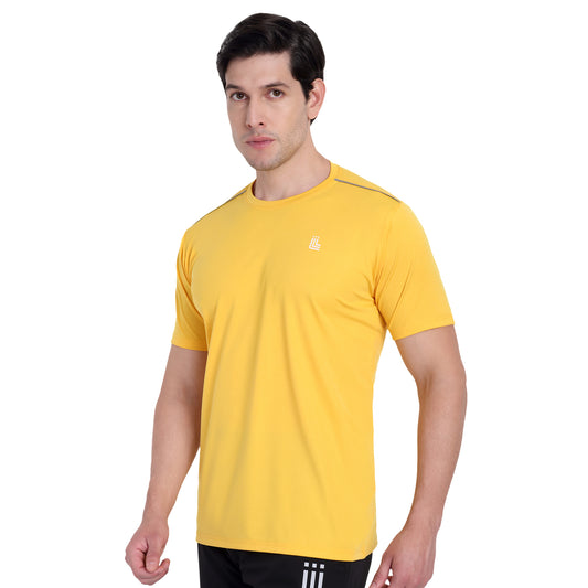 Yellow Gym T-Shirt for Men